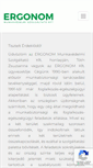 Mobile Screenshot of ergonom.hu